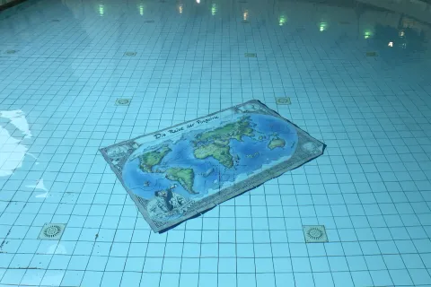 Karte Beckenboden Spreeweltenbad Lübbenau