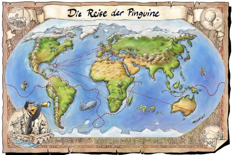 Karte Spreeweltenbad Lübbenau